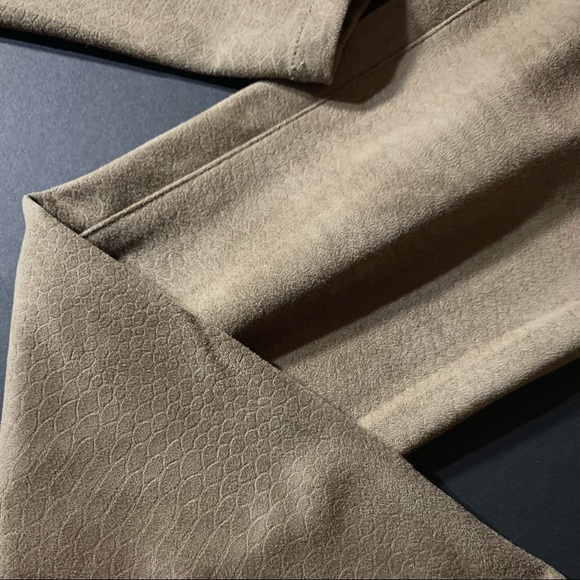 Artisan NY Faux Suede Patterned Skinny Pants - Picture 4 of 4